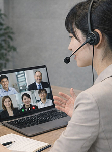 「ミーティング」コース