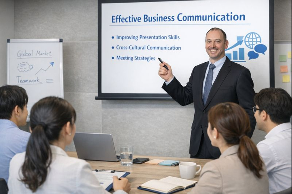 オーセンテック Native講師による授業風景